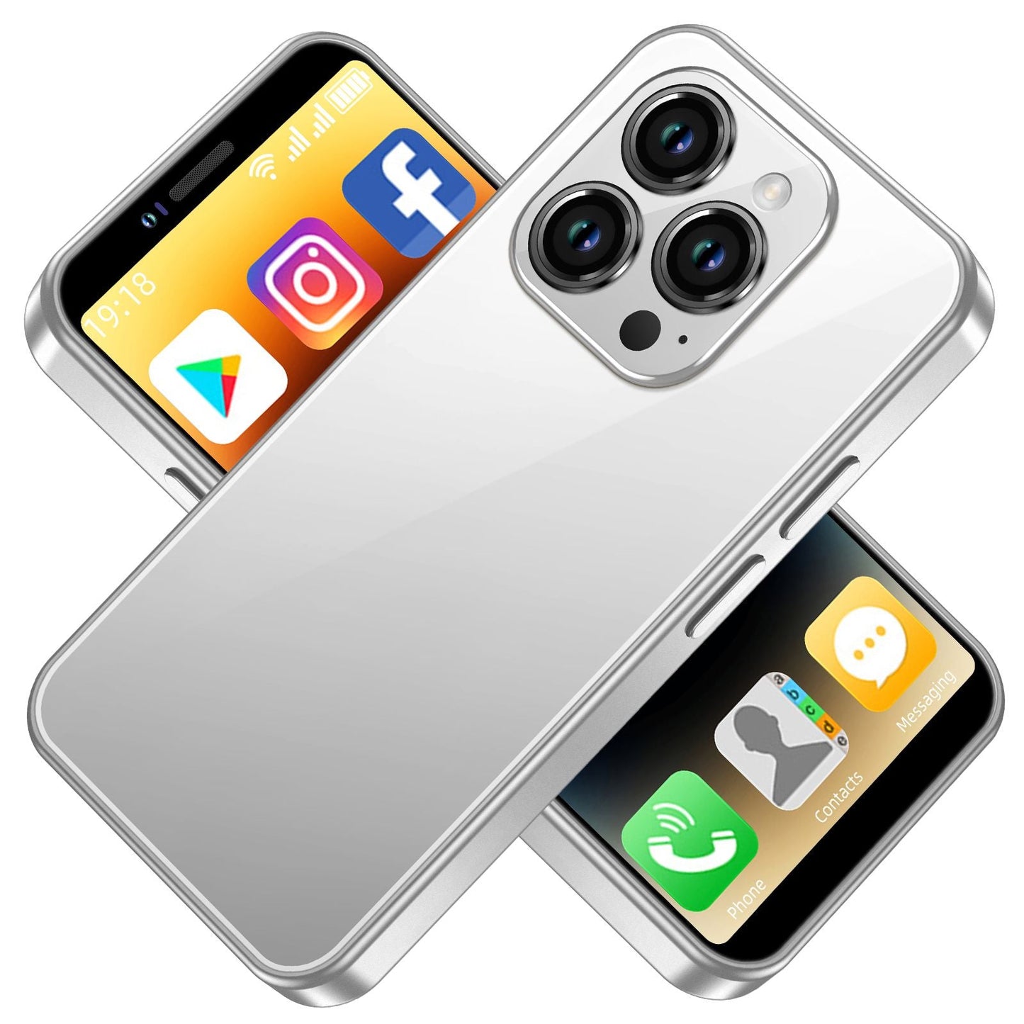 Gift For Kids 4G i16 Mini Smartphone 3+64 GB Small Unlocked Smartphone - Brian Marshalls Electronics