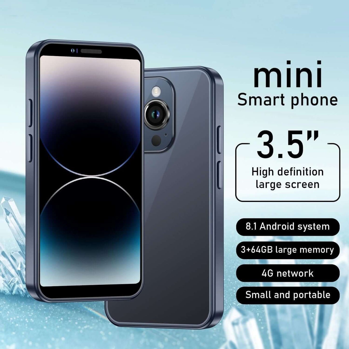 New Arrival 3+64GB i16 Mini Smartphone - Brian Marshalls Electronics