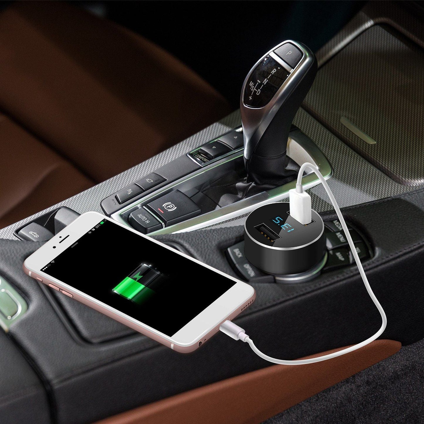 Universal 15W3.1A Dual USB Car Charger Adapter - Brian Marshalls Electronics