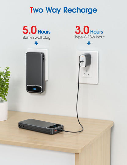 12000mah power bank fast charging