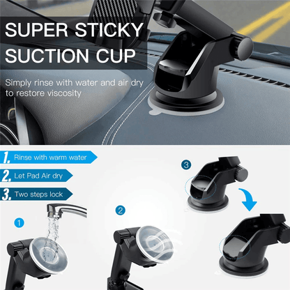 360 Universal Mount Holder Car Stand Windshield For Mobile Cell Phone - Brian Marshalls Electronics