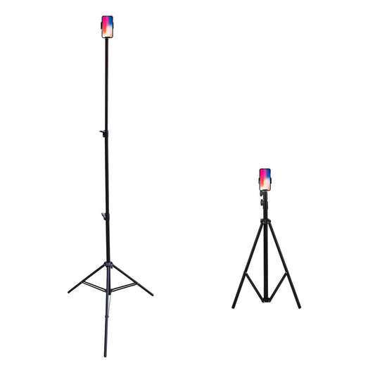 78in Phone Tripod Stand led light selfie stick
