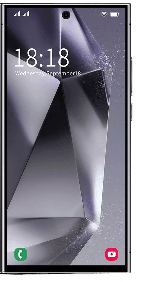 8+256GB Dual SIM I24 Ultra Android Phone - 6.8" Full HD Display, Built - In Pen, Unlocked For Worldwide Use - High - Performance Mobile With Advanced Camera And Long - Lasting Battery (Purple) - Brian Marshalls Electronics