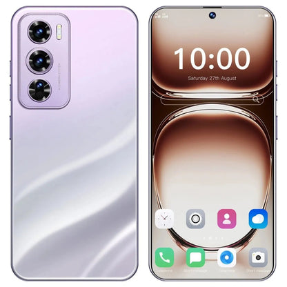 8GB+256GB Reno12 Pro Android 13 Smartphone - 6.8"HD Display, 6000mAh Battery, Unlocked Cell Phone For Global Use (Gradient Purple) - Brian Marshalls Electronics