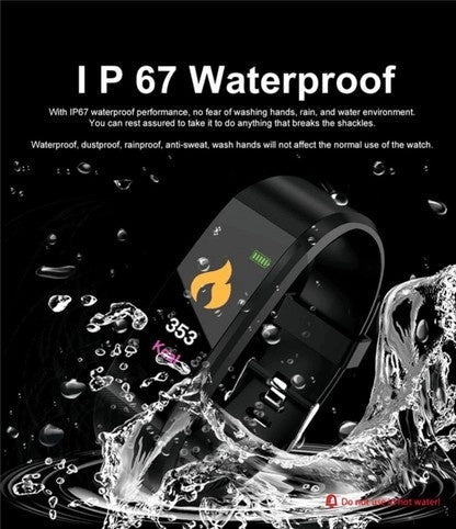 Fitness Smart Watch Activity Tracker Heart Rate For Women Men Oxygen BP Monitor - Brian Marshalls Electronics