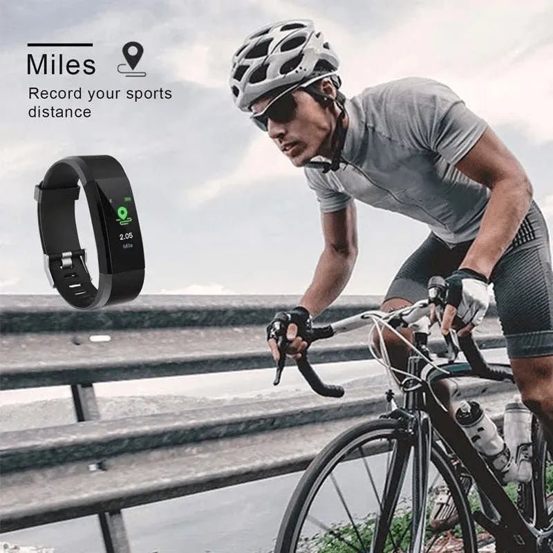 Fitness Smart Watch Activity Tracker Heart Rate For Women Men Oxygen BP Monitor - Brian Marshalls Electronics