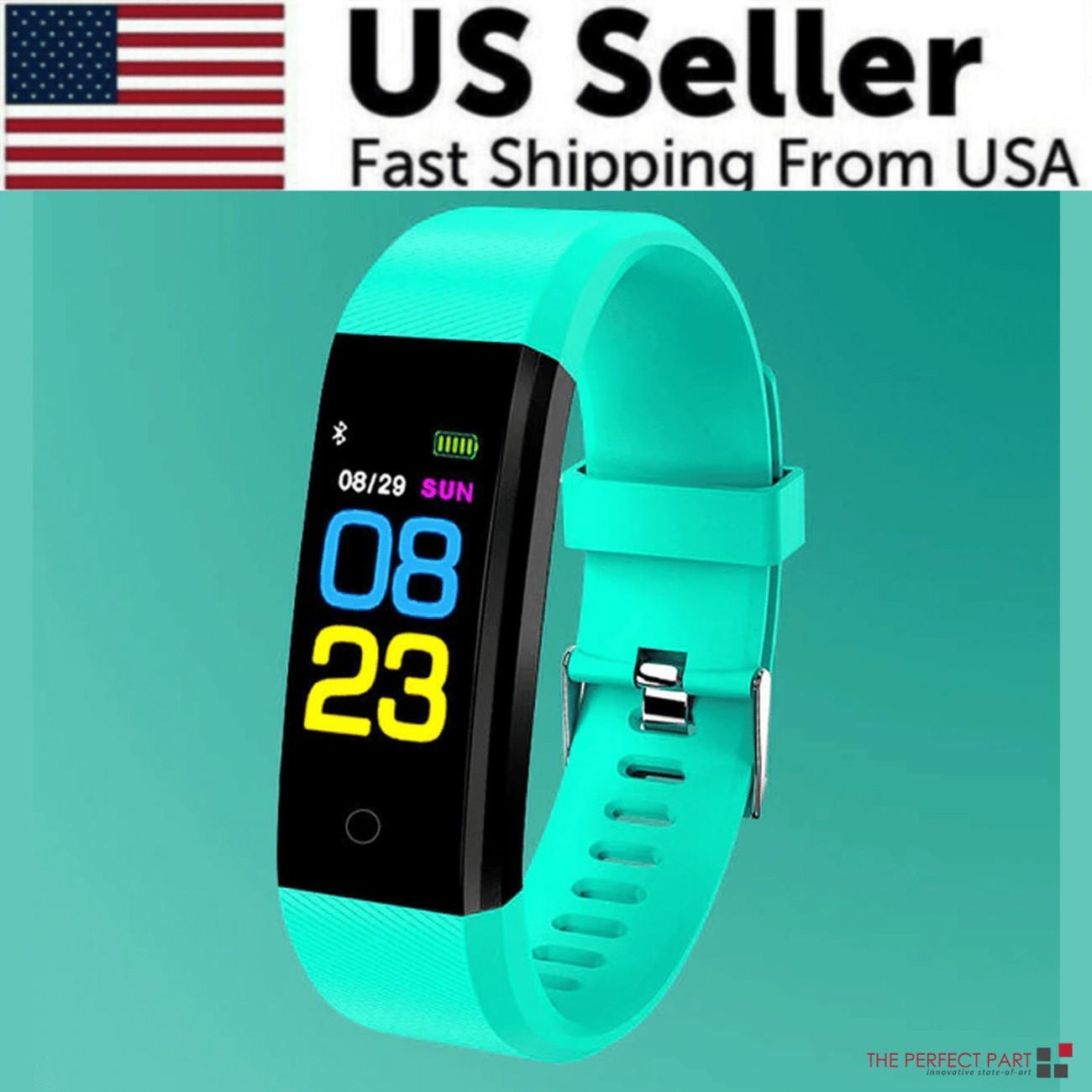 Fitness Smart Watch Activity Tracker Heart Rate For Women Men Oxygen BP Monitor - Brian Marshalls Electronics