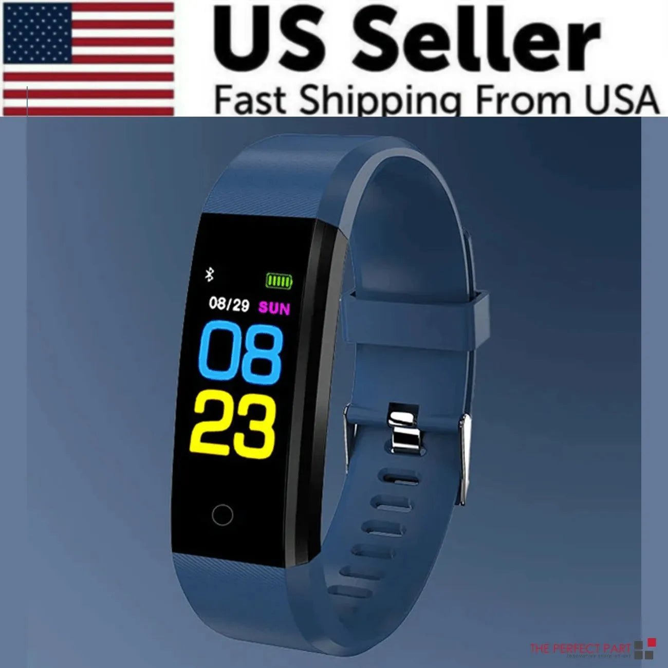 Fitness Smart Watch Activity Tracker Heart Rate For Women Men Oxygen BP Monitor - Brian Marshalls Electronics