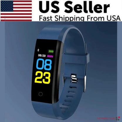 Fitness Smart Watch Activity Tracker Heart Rate For Women Men Oxygen BP Monitor - Brian Marshalls Electronics