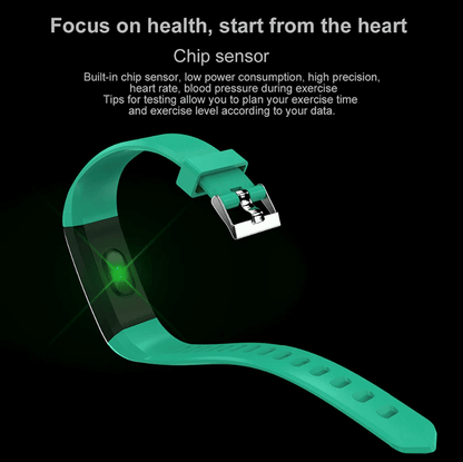 Fitness Smart Watch Activity Tracker Heart Rate For Women Men Oxygen BP Monitor - Brian Marshalls Electronics