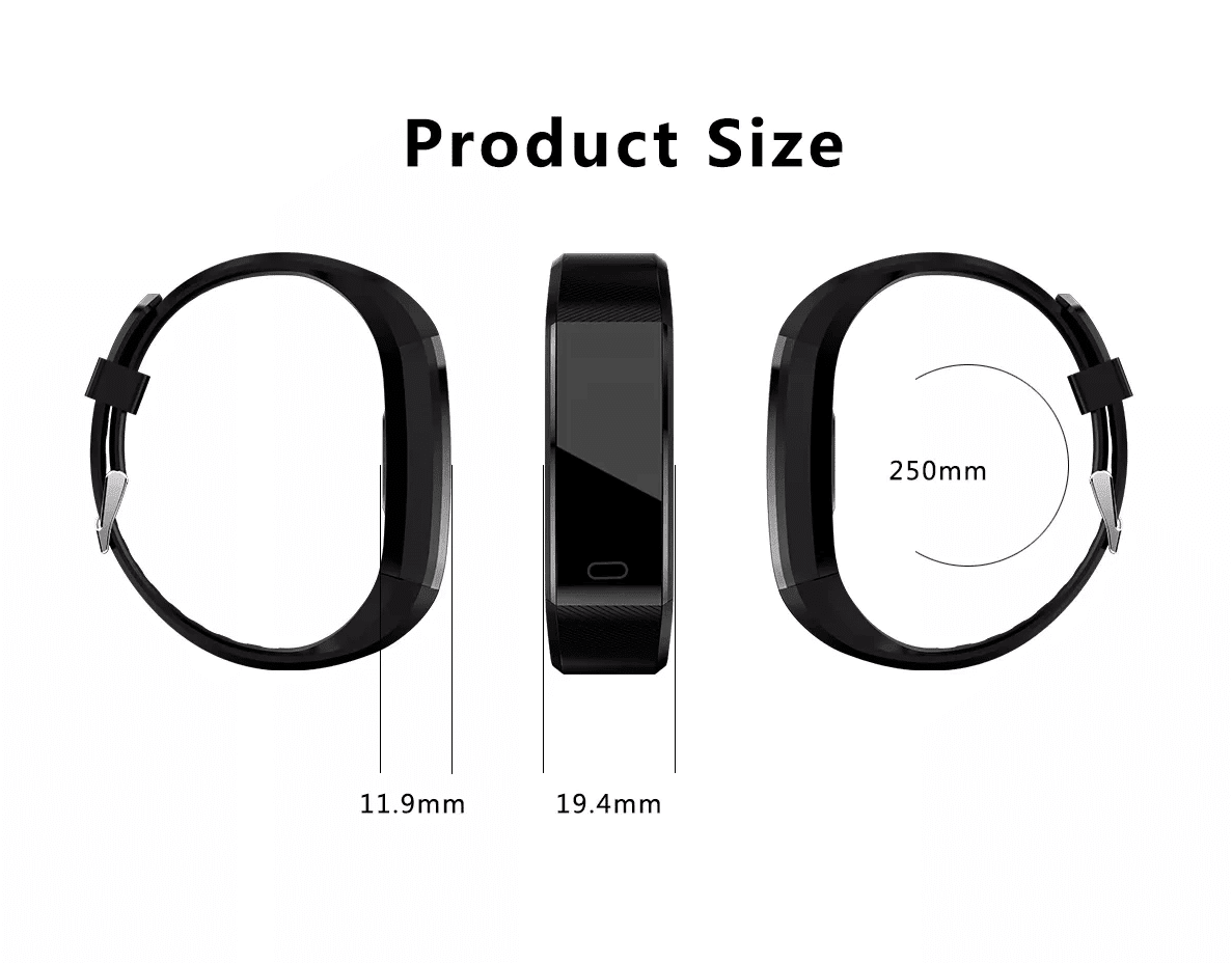Fitness Smart Watch Activity Tracker Heart Rate For Women Men Oxygen BP Monitor - Brian Marshalls Electronics
