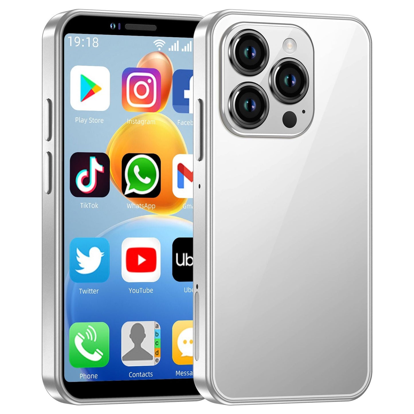 Gift For Kids 4G i16 Mini Smartphone 3+64 GB Small Unlocked Smartphone - Brian Marshalls Electronics