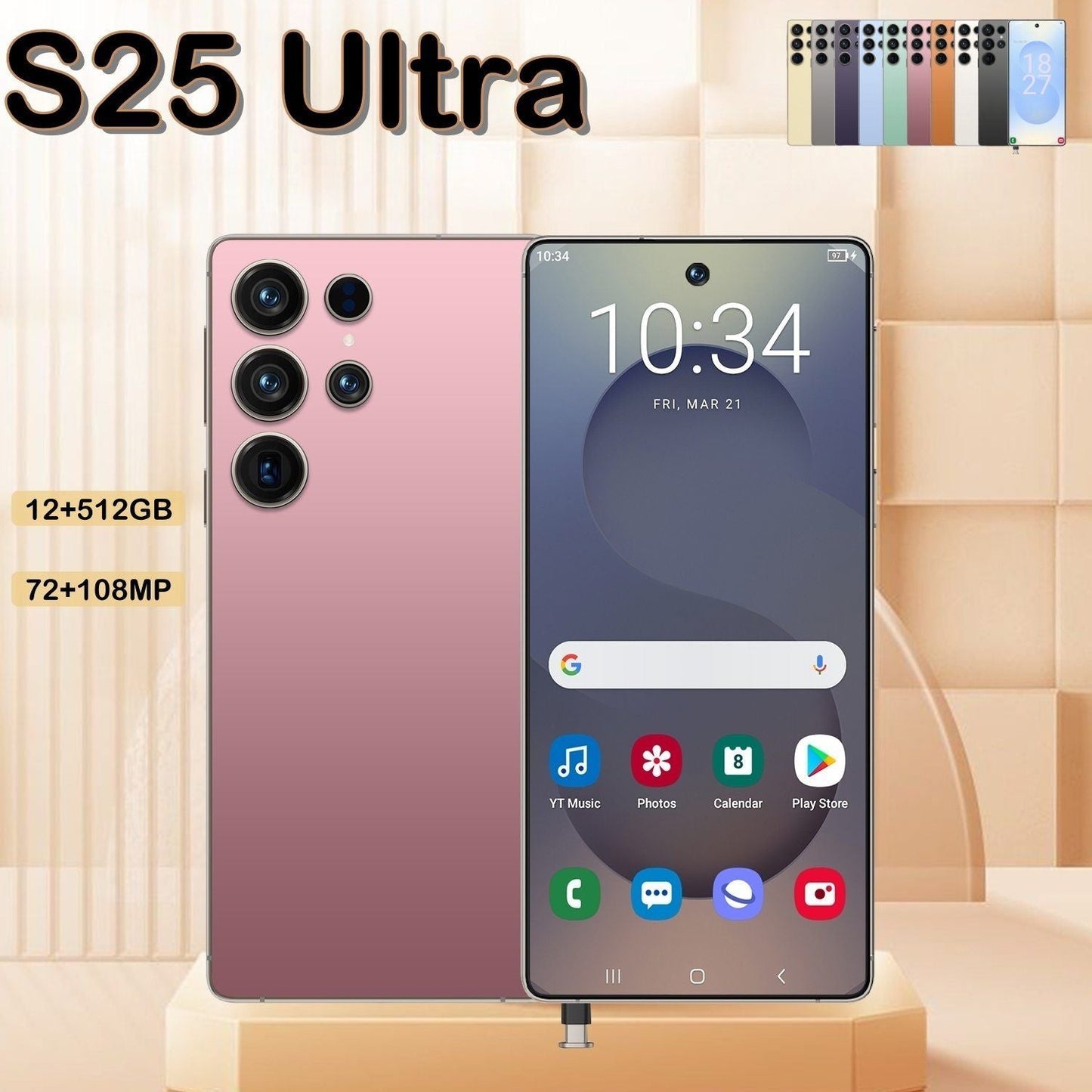 I25 Ultra 5G Smartphone Unlocked Cell Phone 6.8 HD Screen Unlocked - Brian Marshalls Electronics