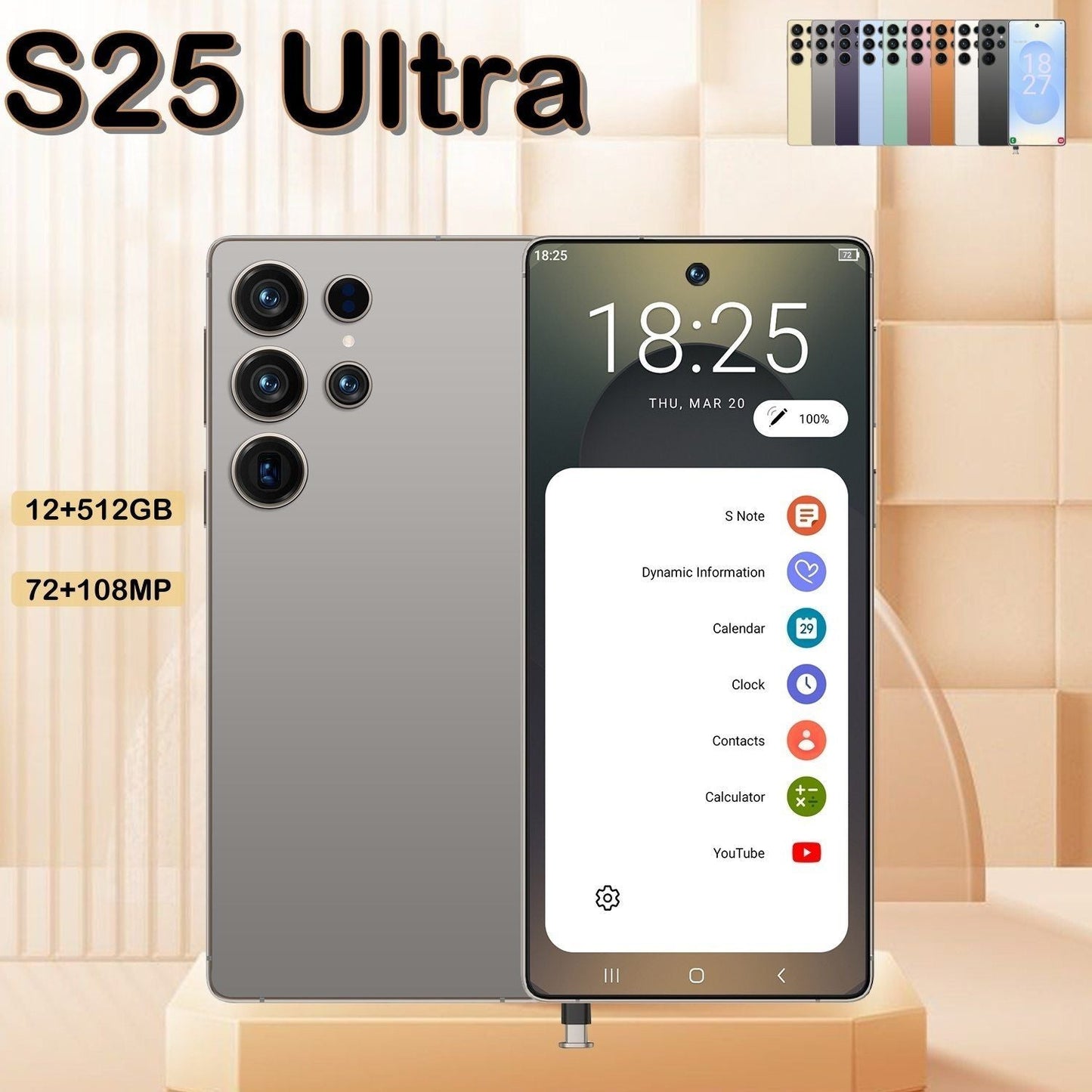 I25 Ultra 5G Smartphone Unlocked Cell Phone 6.8 HD Screen Unlocked - Brian Marshalls Electronics