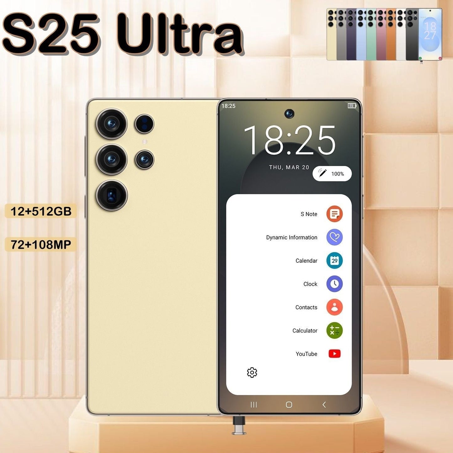 I25 Ultra 5G Smartphone Unlocked Cell Phone 6.8 HD Screen Unlocked - Brian Marshalls Electronics