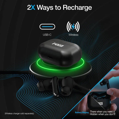 Naztech Xpods ANC Active Noise Cancelling True Wireless Earbuds with Wireless Charging Case - Brian Marshalls Electronics