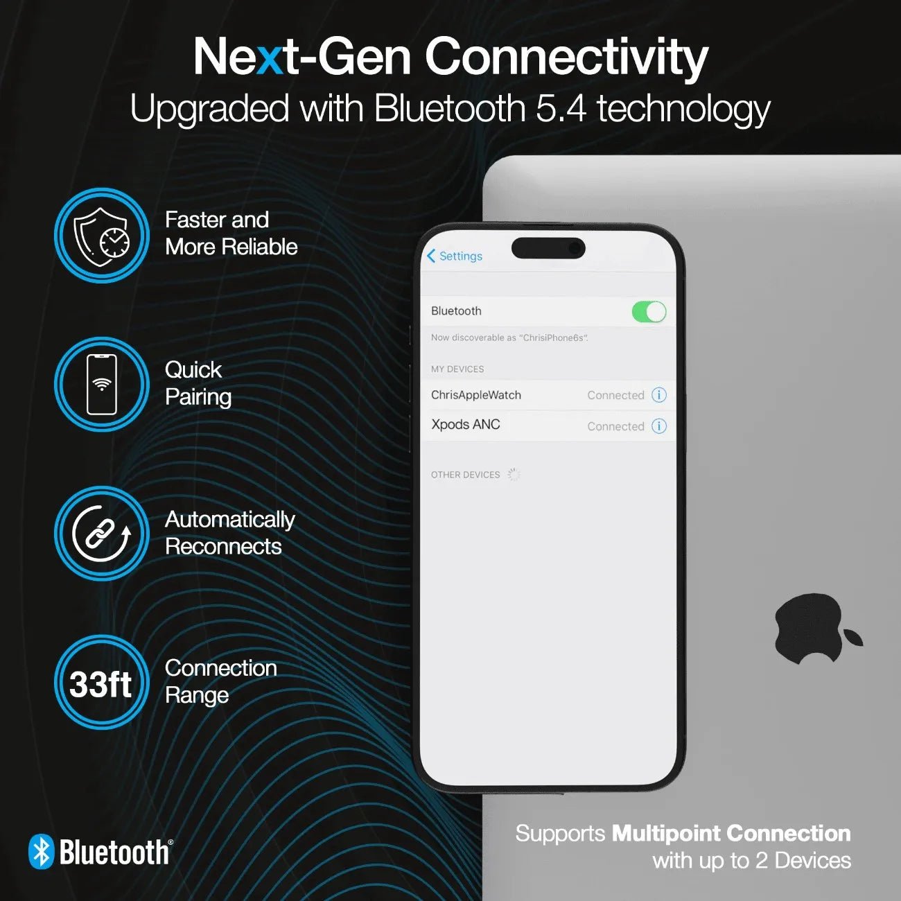 Naztech Xpods ANC Active Noise Cancelling True Wireless Earbuds with Wireless Charging Case - Brian Marshalls Electronics