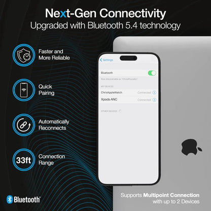 Naztech Xpods ANC Active Noise Cancelling True Wireless Earbuds with Wireless Charging Case - Brian Marshalls Electronics