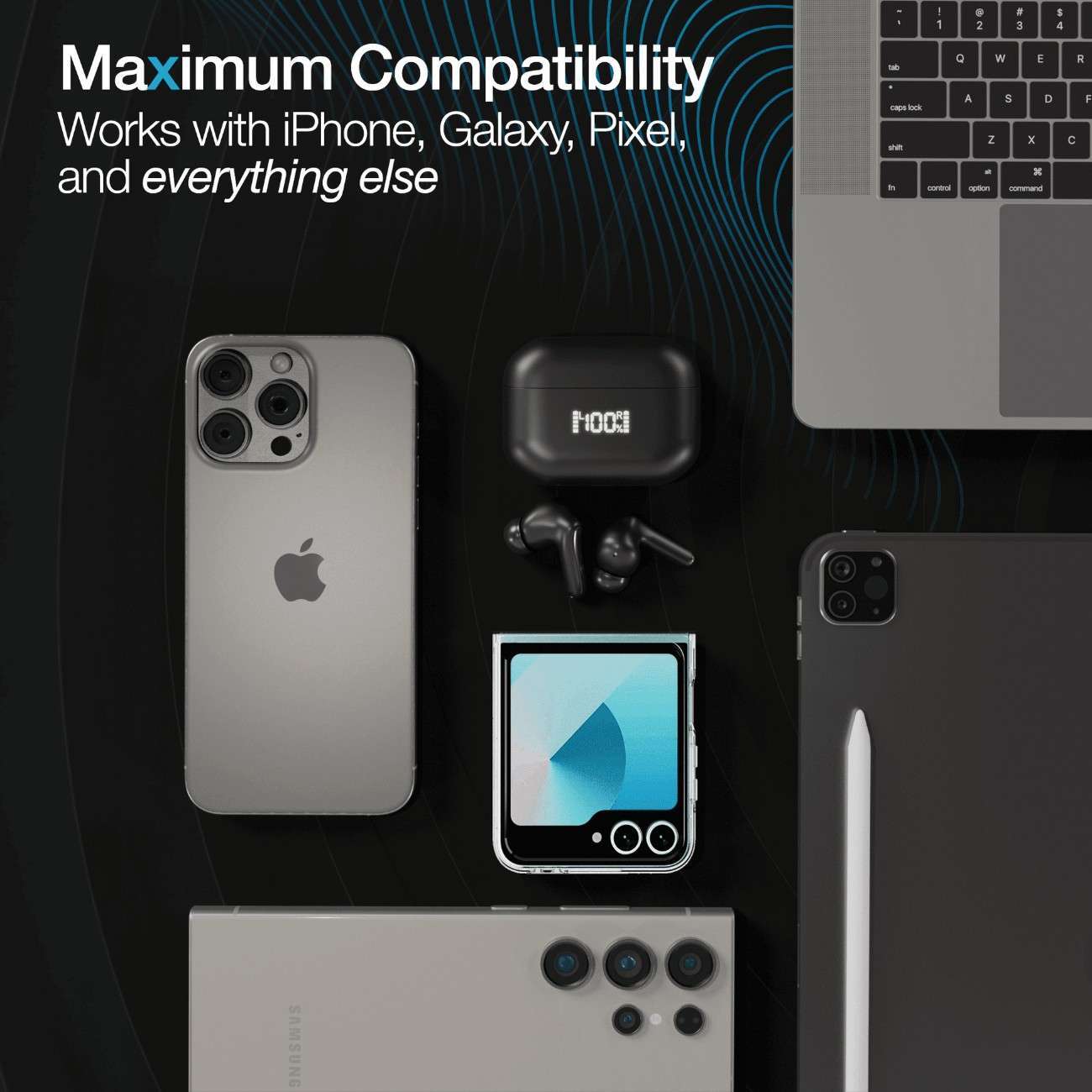 Naztech Xpods ANC Active Noise Cancelling True Wireless Earbuds with Wireless Charging Case - Brian Marshalls Electronics