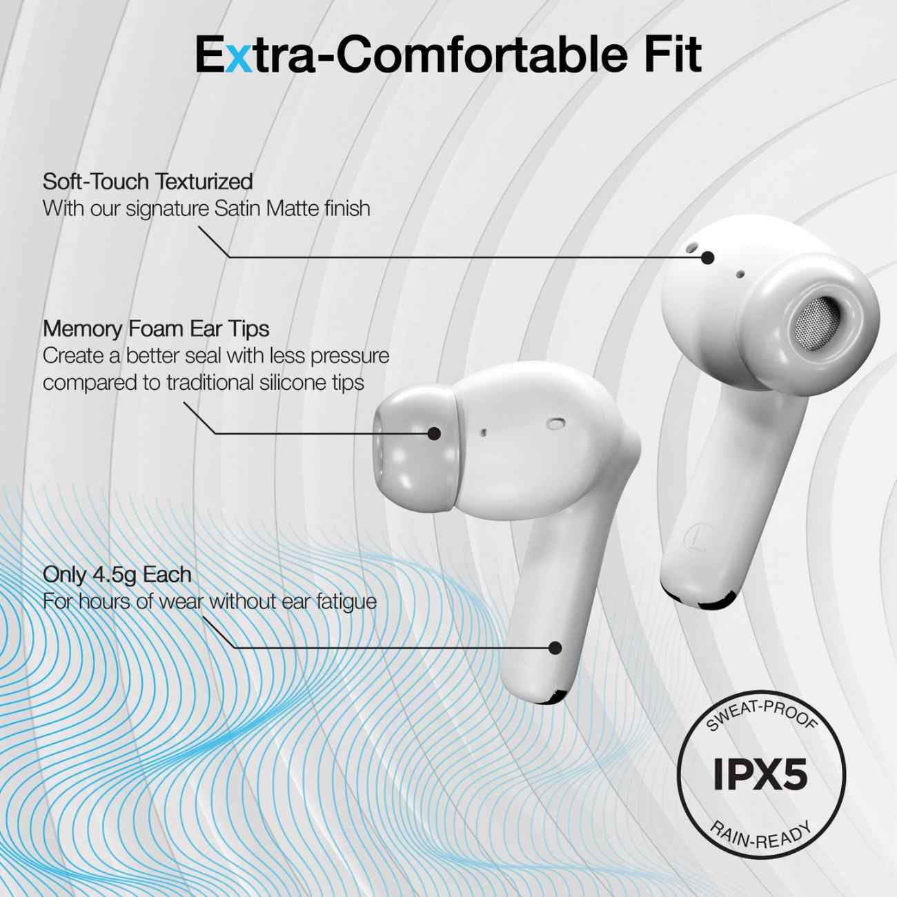 Naztech Xpods ANC Active Noise Cancelling True Wireless Earbuds with Wireless Charging Case - Brian Marshalls Electronics