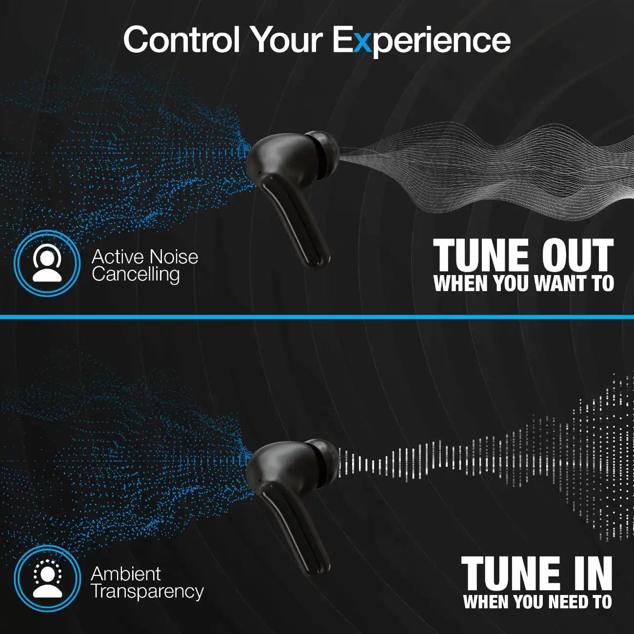 Naztech Xpods ANC Active Noise Cancelling True Wireless Earbuds with Wireless Charging Case - Brian Marshalls Electronics