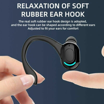 New Bluetooth 5.1 Headset Wireless Earbuds Earphones Stereo Headphones Ear Hook - Brian Marshalls Electronics