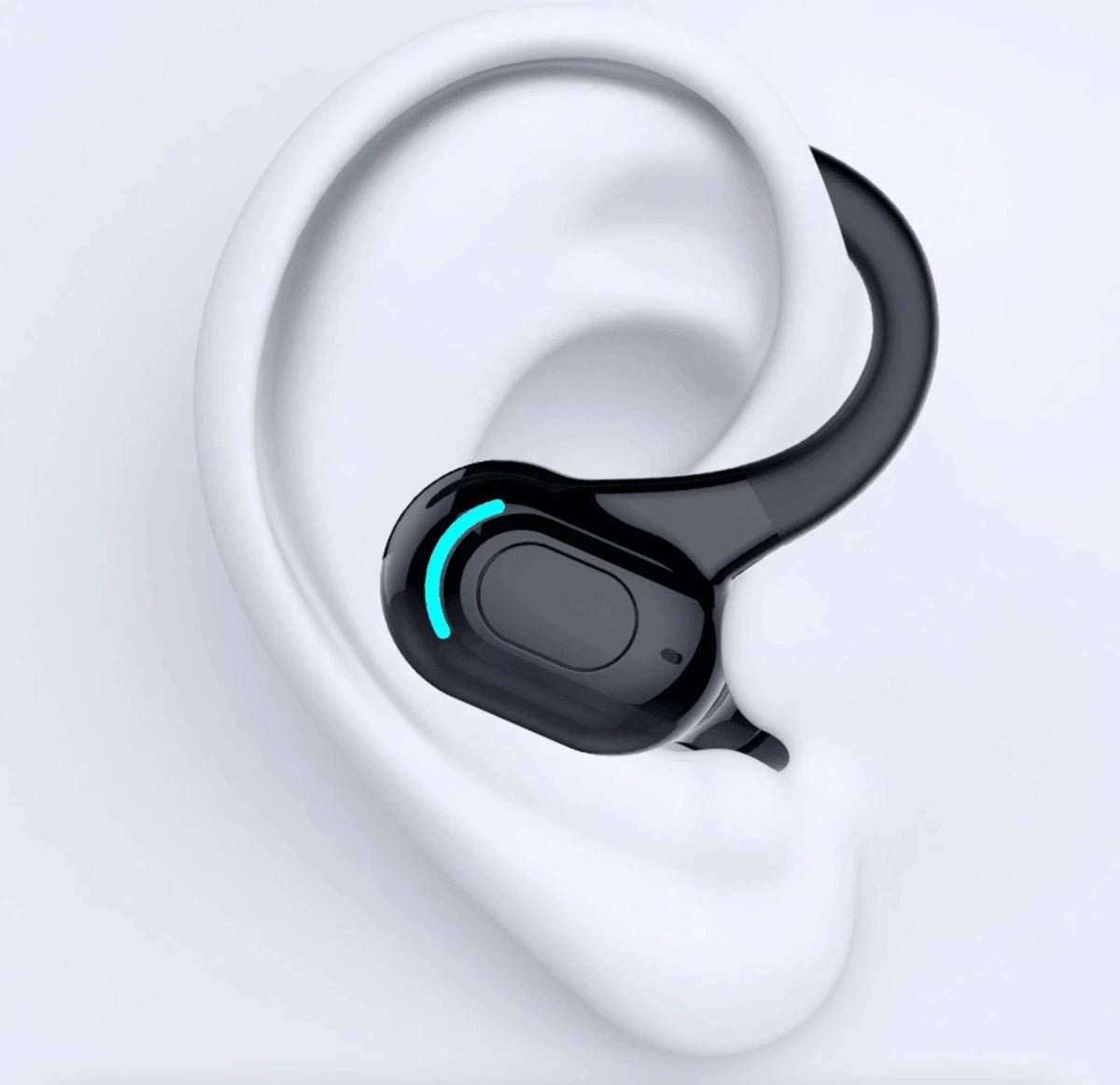 New Bluetooth 5.1 Headset Wireless Earbuds Earphones Stereo Headphones Ear Hook - Brian Marshalls Electronics
