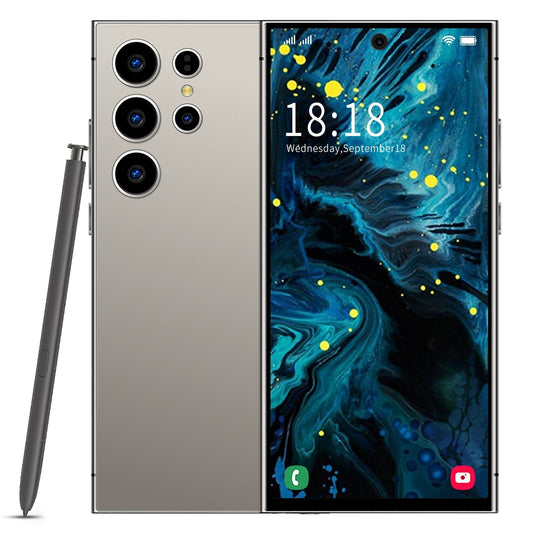S24 Ultra Cell Phone 5G Unlocked Phone,Smartphone with Tool Pen, Android 14.0 Cell Phone 8GB+256GB Dual SIM Dual Standby OTG - Brian Marshalls Electronics