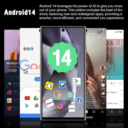 S24 Ultra Cell Phone 5G Unlocked Phone,Smartphone with Tool Pen, Android 14.0 Cell Phone 8GB+256GB Dual SIM Dual Standby OTG - Brian Marshalls Electronics
