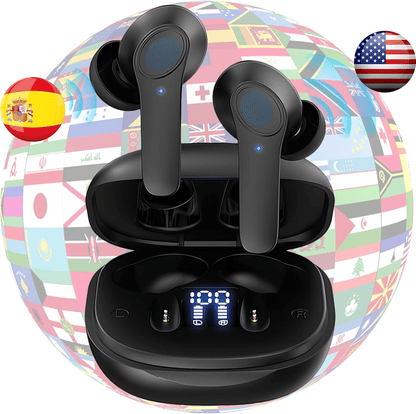 Translator Earbuds 144 Languages Real Time Online OffLine Translation Earphones - Brian Marshalls Electronics