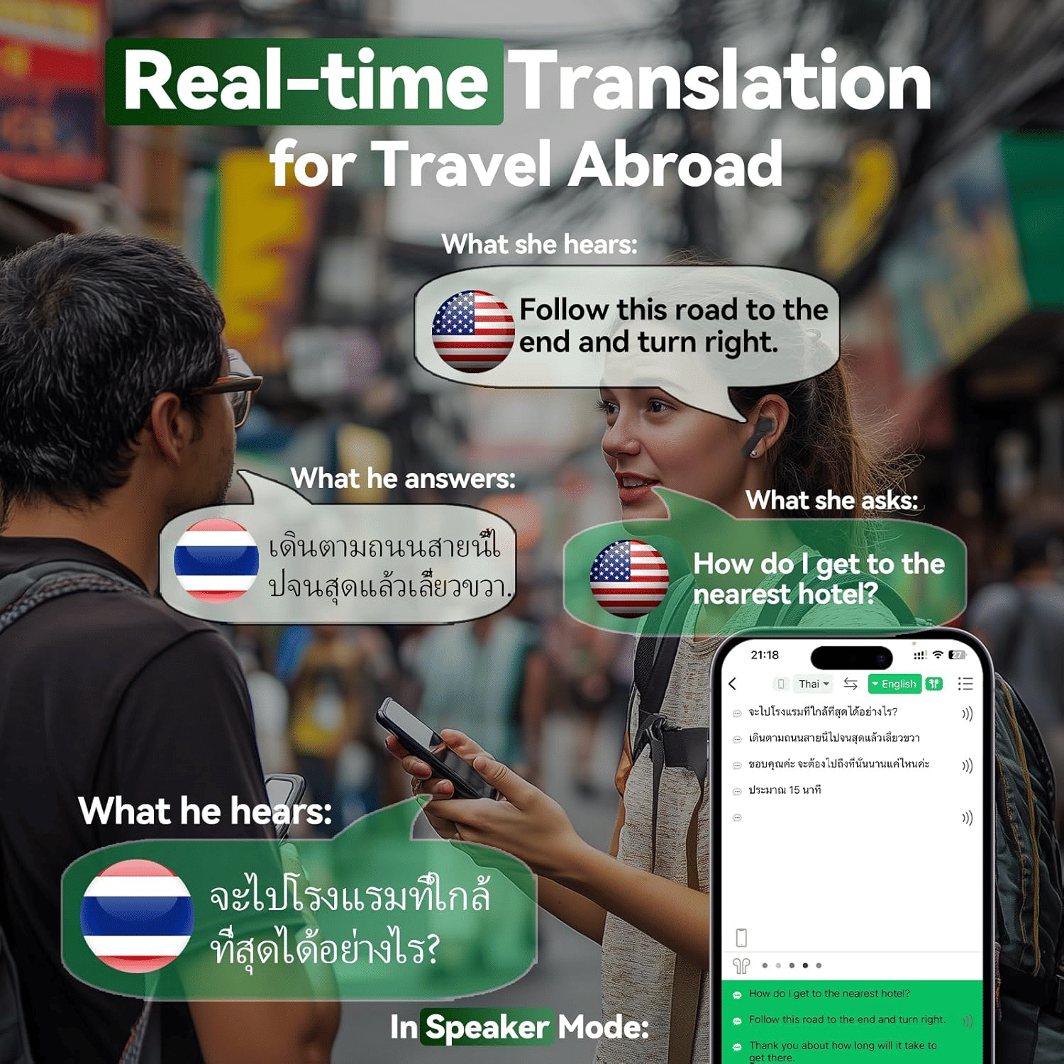 Translator Earbuds 144 Languages Real Time Online OffLine Translation Earphones - Brian Marshalls Electronics