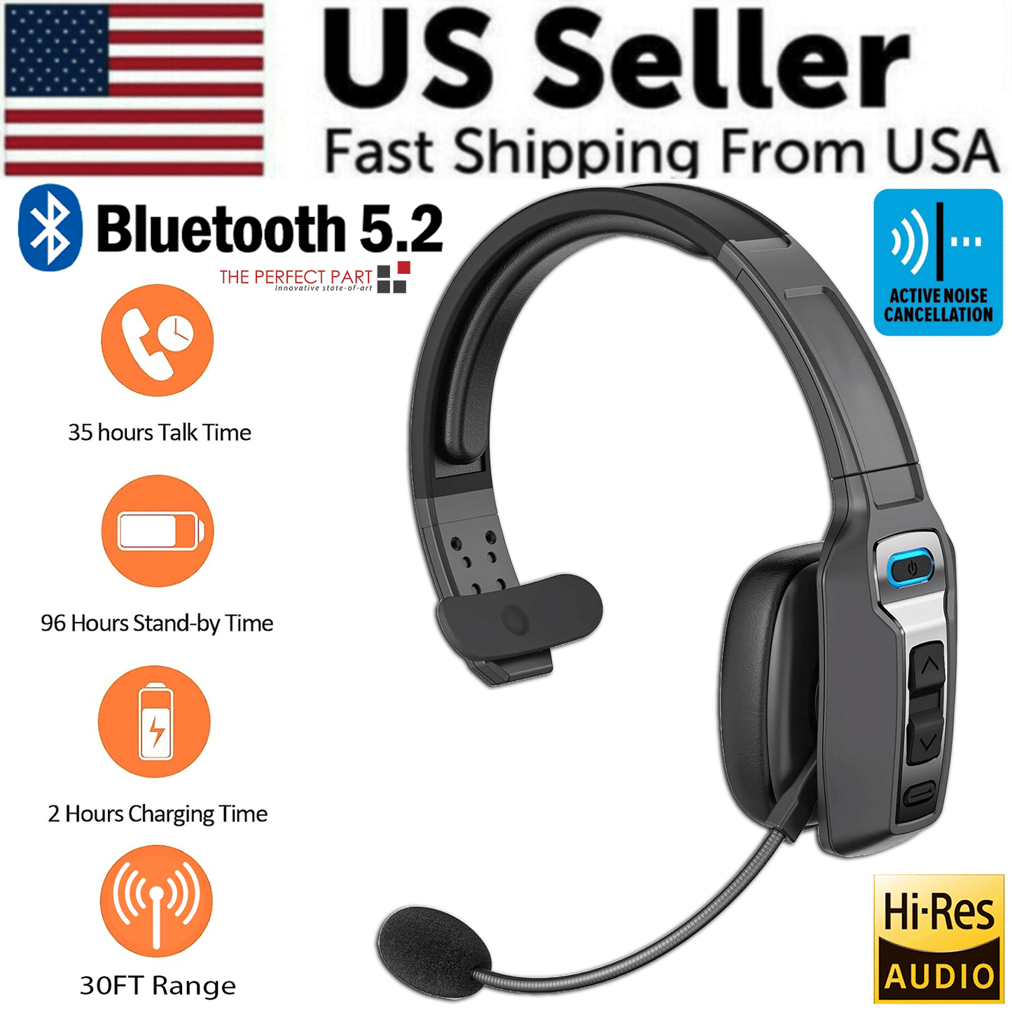 bluetooth trucker headset