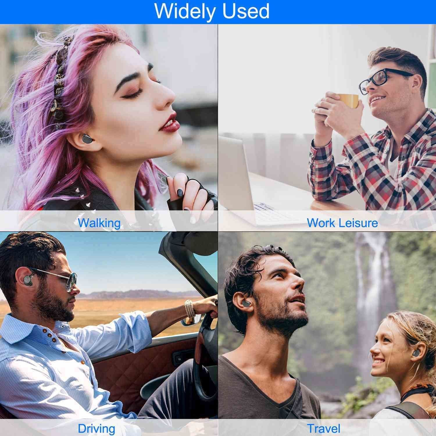 TWS wireless earbuds Bluetooth 5.0 noise cancelling in - ear earphones - Brian Marshalls Electronics