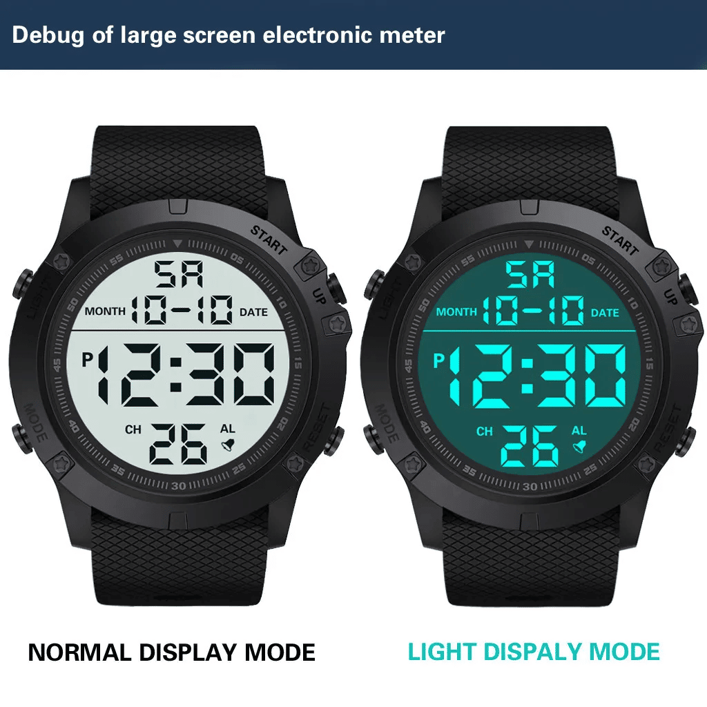 waterproof digital sports watch - Brian Marshalls Electronics