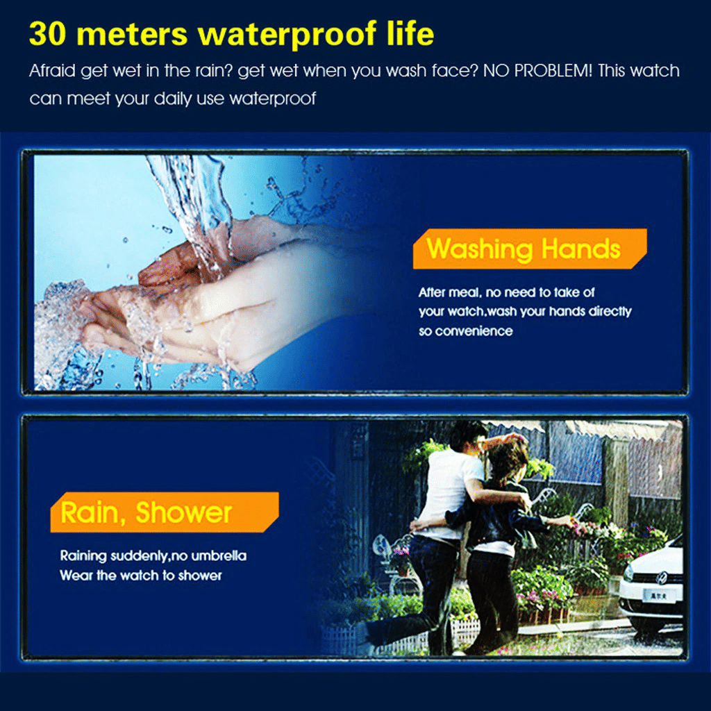waterproof digital sports watch - Brian Marshalls Electronics