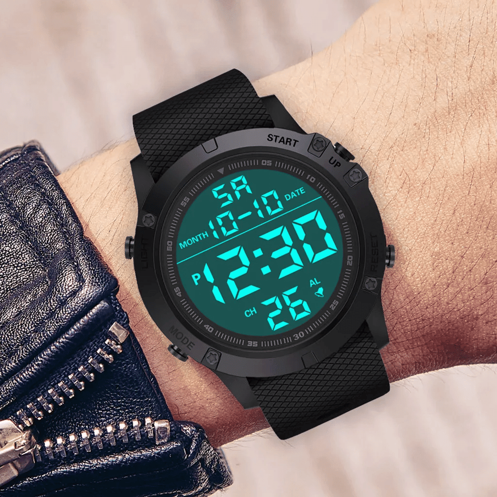 waterproof digital sports watch - Brian Marshalls Electronics