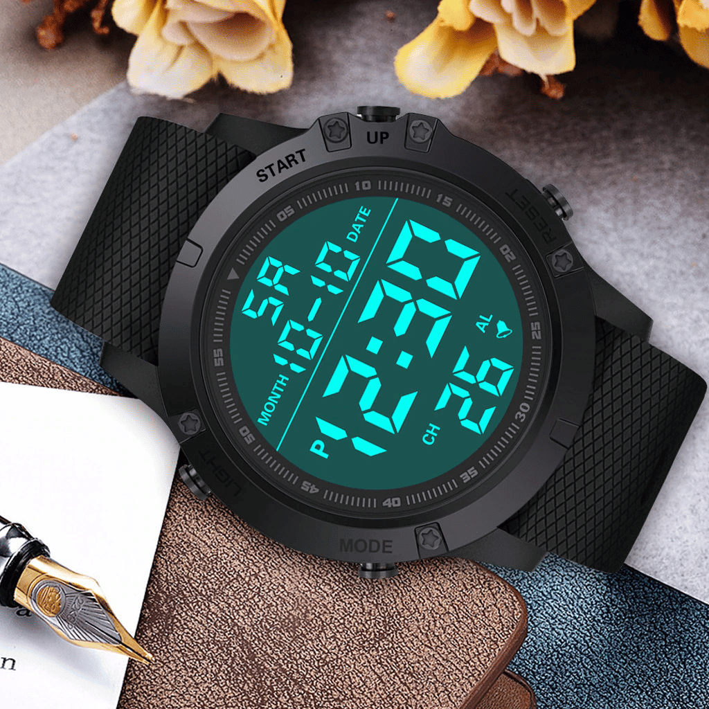 waterproof digital sports watch - Brian Marshalls Electronics