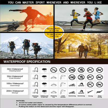 waterproof digital sports watch - Brian Marshalls Electronics
