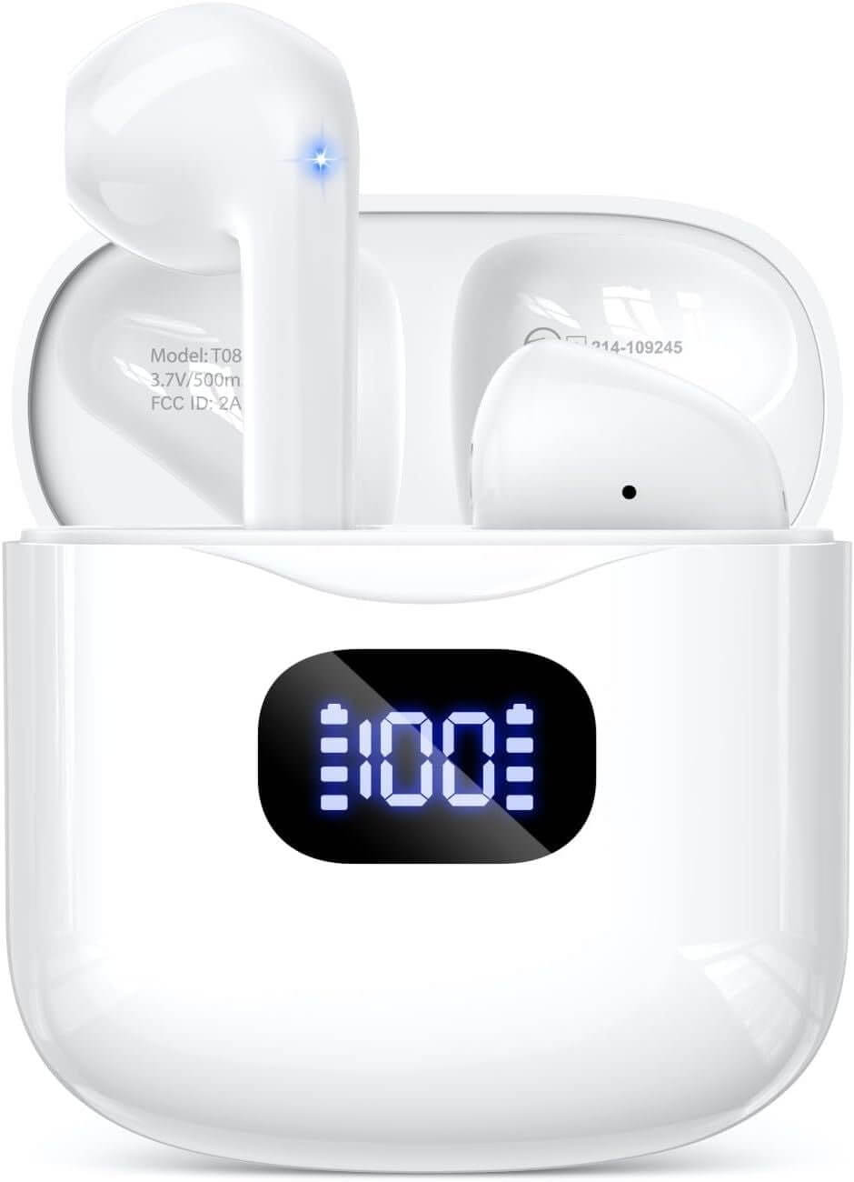 Wireless Earbuds Bluetooth 5.3 Headphones, 40Hrs Playback Stereo - Brian Marshalls Electronics