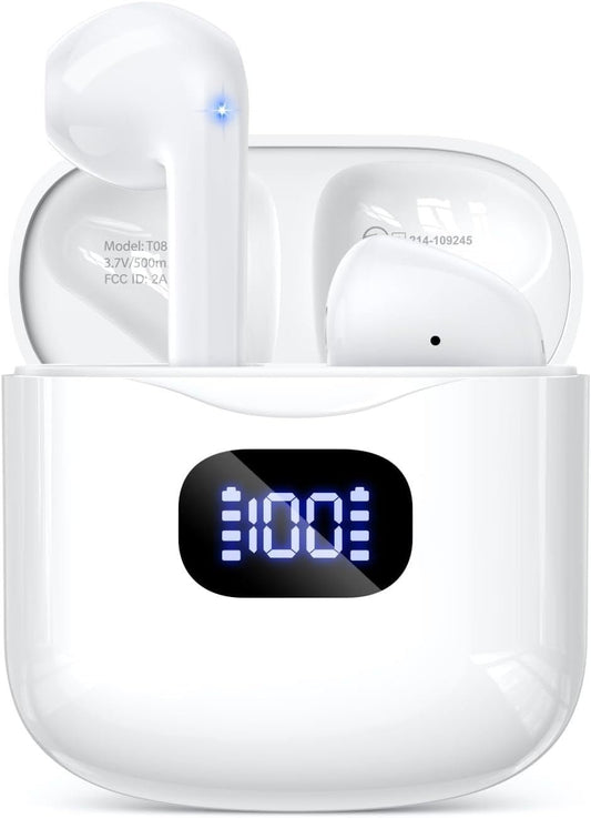 Wireless Earbuds Bluetooth 5.3 Headphones, 40Hrs Playback Stereo - Brian Marshalls Electronics